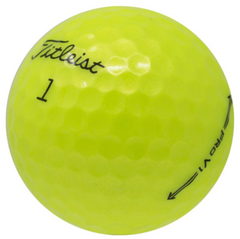TITLEIST PRO V1 2021 YELLOW GOLF BALL