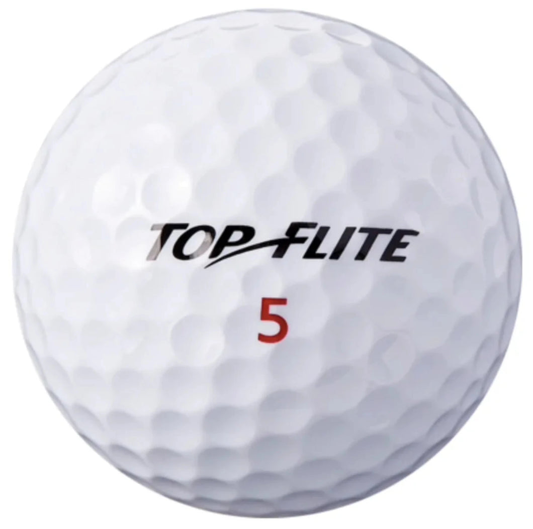 TOP FLITE MIX WHITE GOLF BALL 