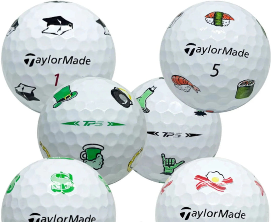 TAYLORMADE TP5 PIX MIX GOLF BALL