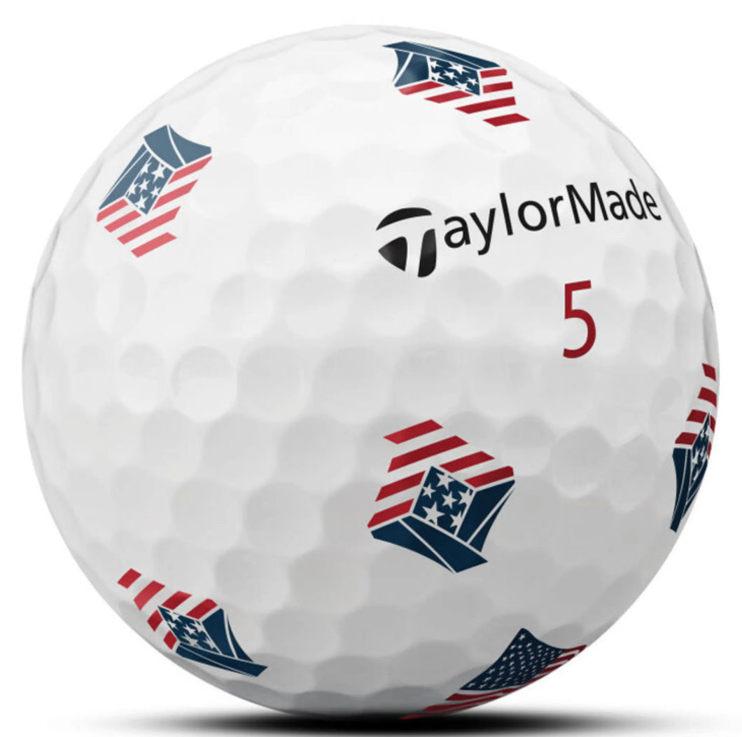 TAYLORMADE TP5X PIX USA GOLF BALL 