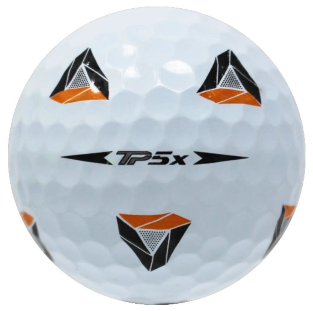 TAYLORMADE TP5X PIX TRIANGLE GOLF BALL 