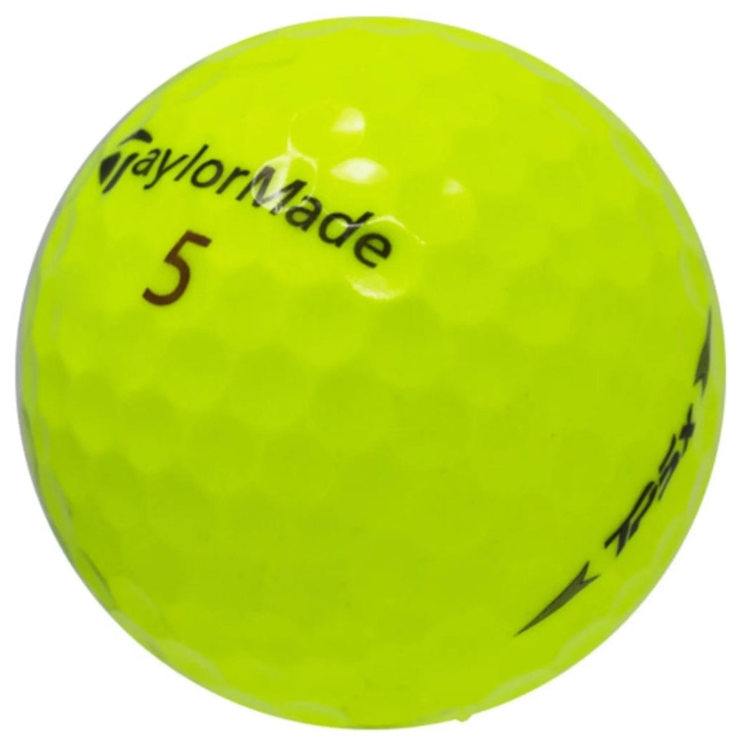 TAYLORMADE TP5X YELLOW GOLF BALL 