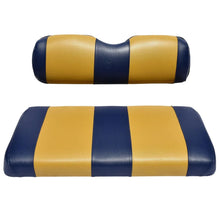 EZGO TXT SEAT COVER BLUE GOLD