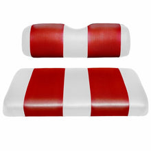 EZGO TXT SEAT COVER WHITE RED