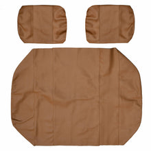 Seat Cover Replacement for Yamaha G-2/G-9 Golf Cart - Front Bench Seat - Premium Marine Vinyl - 5 Panel Stitching - Staple On Installation - Two-Tone Golf Cart Seat Covers