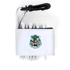 Golf tee holder with 'FOR STONERS ONLY' text on a white background