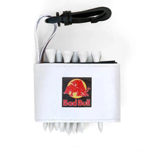 Golf tee holder with 'BAD BULL' text on a white background