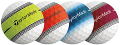TAYLORMADE TOUR RESPONSE STRIPE MIXED COLOR GOLF BALL