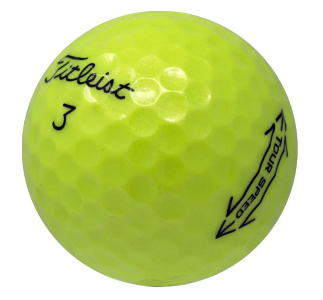 TITLEIST TOUR SPEED YELLOW 