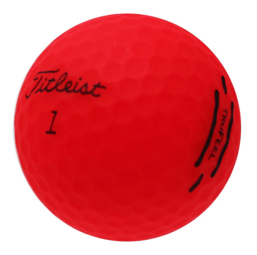 TITLEIST TRUFEEL MATTE RED 