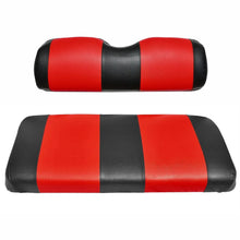 UNIVERSAL REAR SEAT COVER RED BLACK