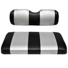 UNIVERSAL REAR SEAT COVER BLACK SILVER