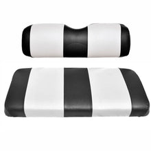 UNIVERSAL REAR SEAT COVER BLACK WHITE