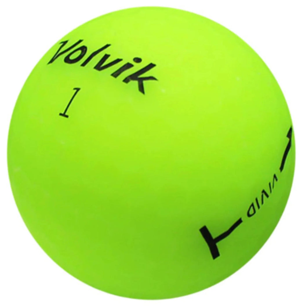 VOLVIK VIVID MATTE GREEN GOLF BALL 