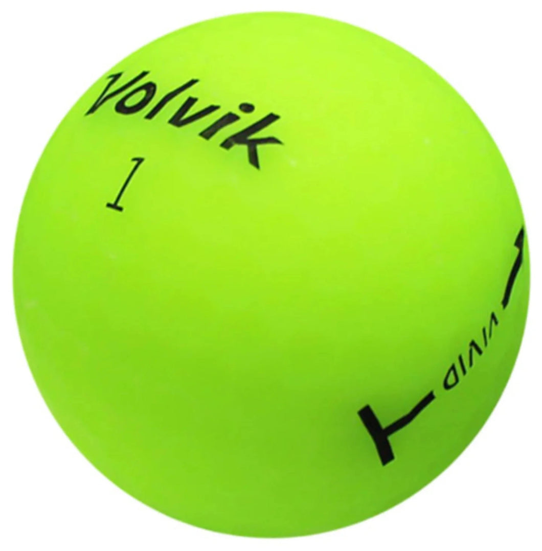 VOLVIK VIVID MATTE GREEN GOLF BALL