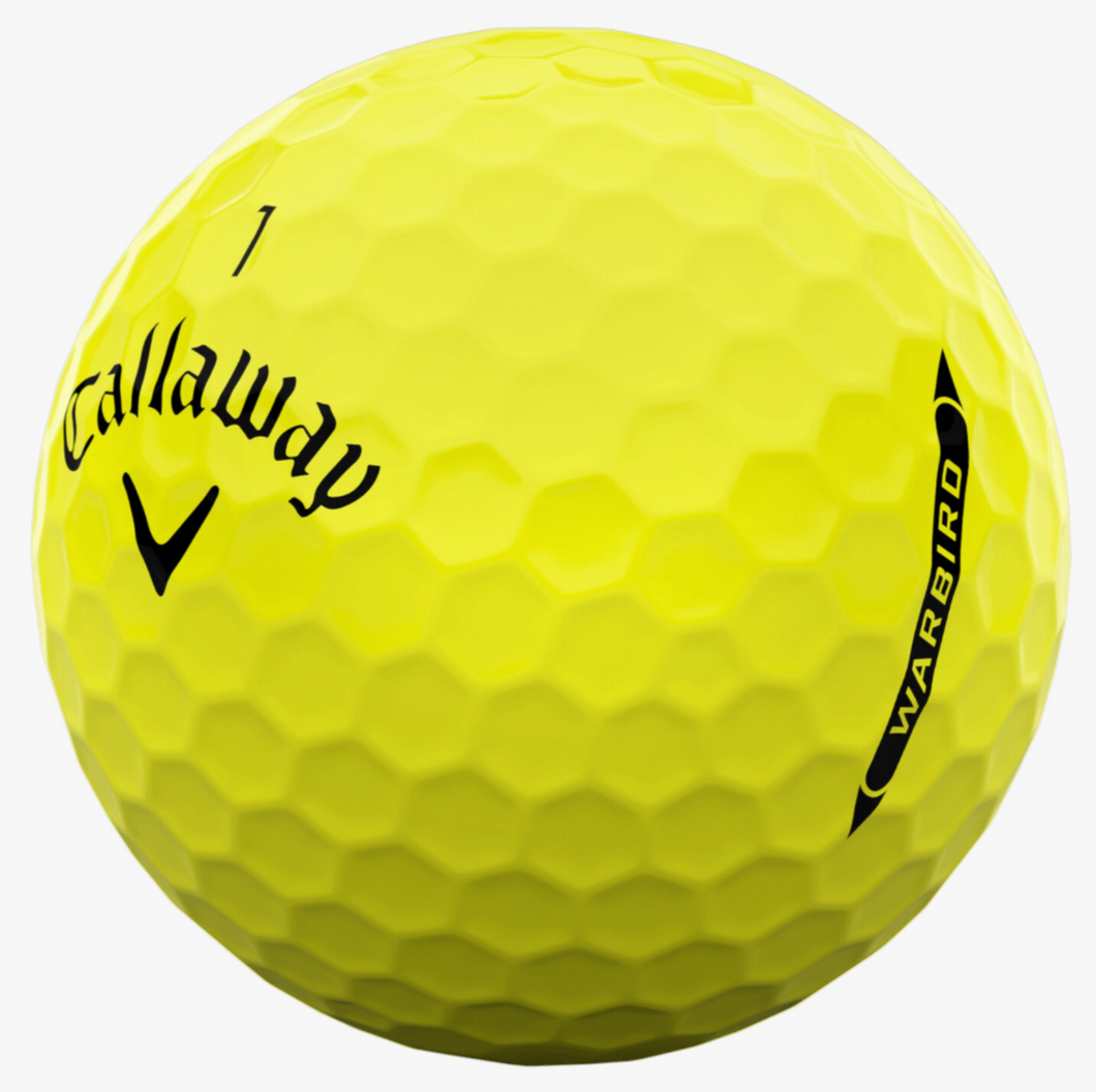 CALLAWAY WARBIRD YELLOW 
