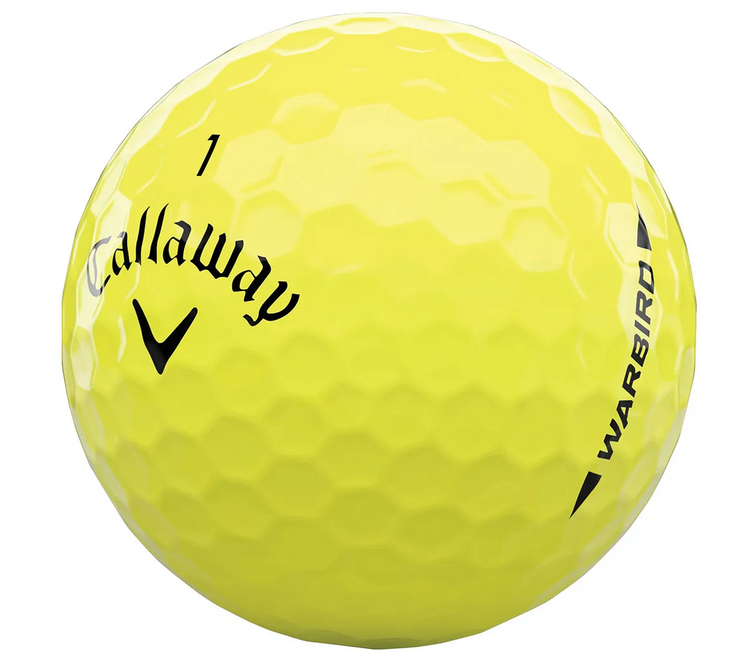 CALLAWAY WARBIRD YELLOW 