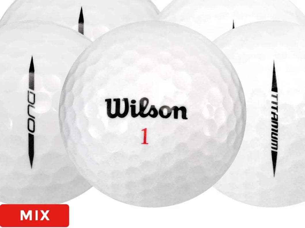 WILSON MIX WHITE GOLF BALL