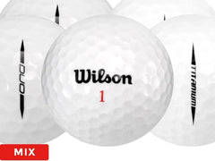 WILSON MIX WHITE GOLF BALL