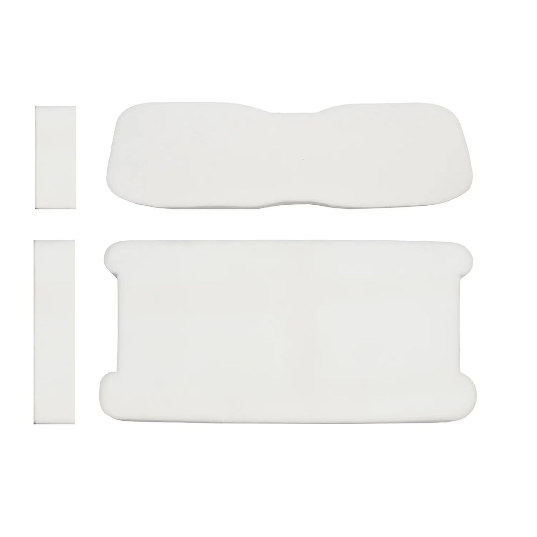 CLUB CAR DS POST 2000 FOAM BOTTOM AND BACKREST WHITE 