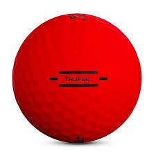 TITLEIST TRUFEEL MATTE RED 